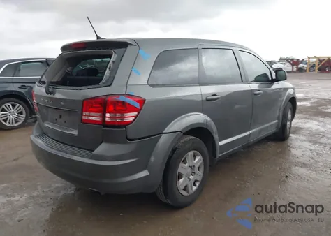 2012 Dodge Journey Se/Avp из США, поврежденный, VIN 3C4PDCAB4CT390452